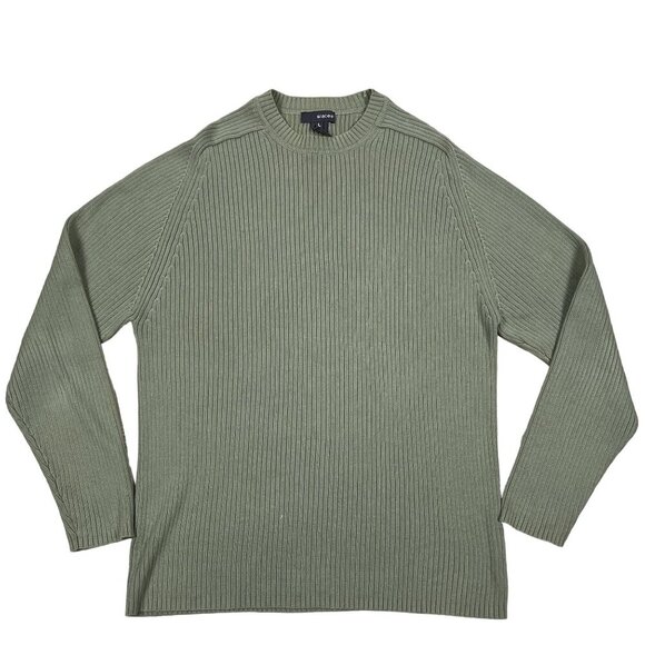 Slates Seafoam Green Crewneck Sweater Size Large - Made in Australia - Picture 1 of 4